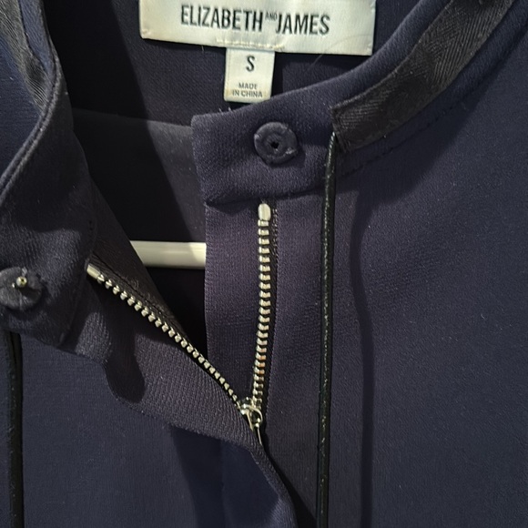 Elizabeth and James Navy Jacket size S - Picture 3 of 8